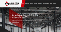 Desktop Screenshot of milucon.ro